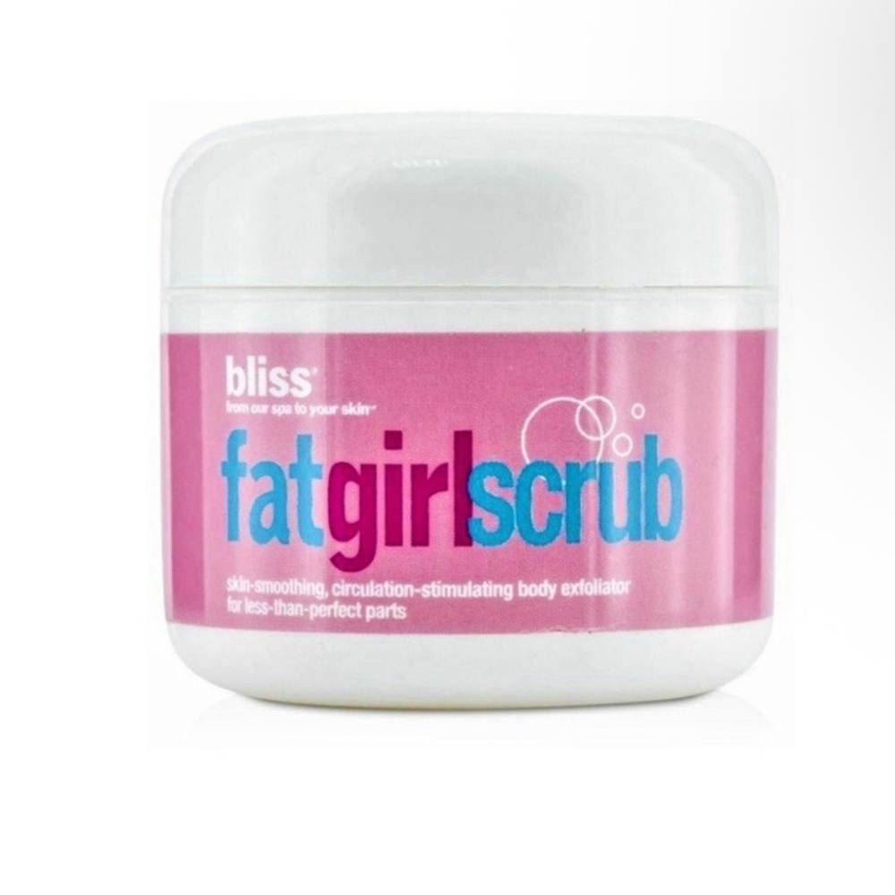 Bliss Fat Girl Scrub 2.7oz  New & Sealed